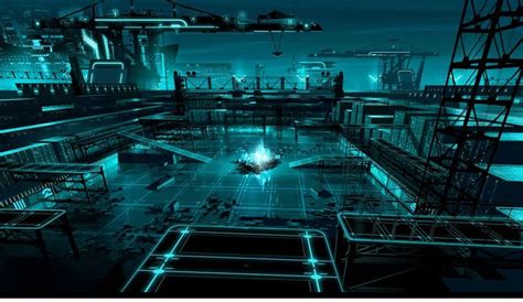 The Art Of Tron Uprising Part 3 Of 4 Buildings And Interiors Tron
