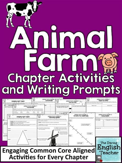 Animal Farm Activities And Assignments For Every Chapter Farm
