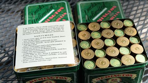 remington 50th anniversary ducks unlimited brass shot shells