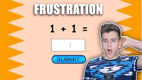 Playing The Frustration Game Youtube