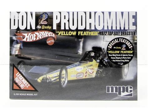 Mpc Don Snake Prudhomme 1972 Rear Engine Dragster Plastic Model Kit