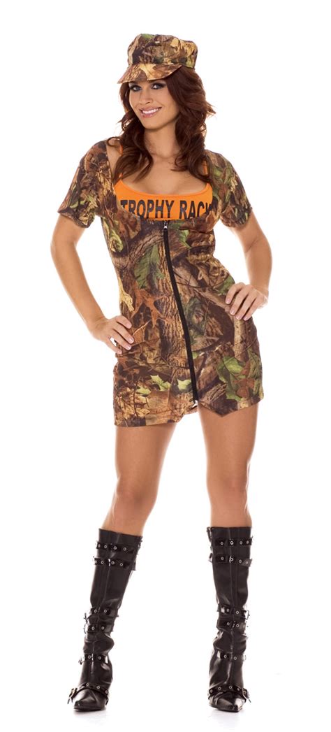 Hunting Huntress Sexy Camoflage 3 Pc Halloween Costume ~ S 4x Leather Lingerie Vinyl