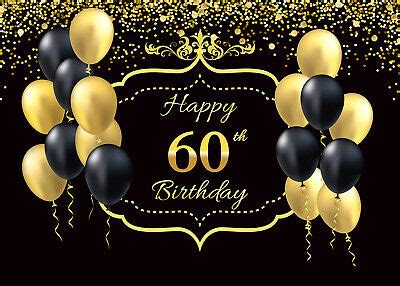 Maybe you would like to learn more about one of these? Happy 60th Birthday Photography Backdrop Photo Background ...