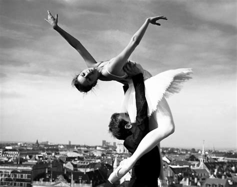 Ballerina Ballet Black And Black And White Image 57608 On
