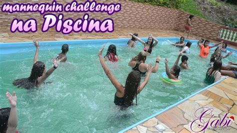 Desafio Do Manequim Na Piscina Mannequin Pool Challenge Youtube