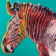 Serigrafía de Andy Warhol, Grevys Zebra (FS II.300) en Amorosart