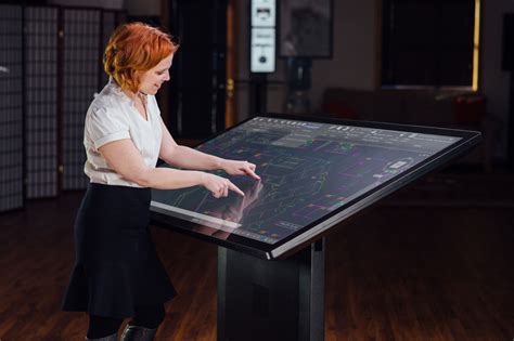 Drafting Table 65 Touch Screen Table Interactive Table Drafting Table
