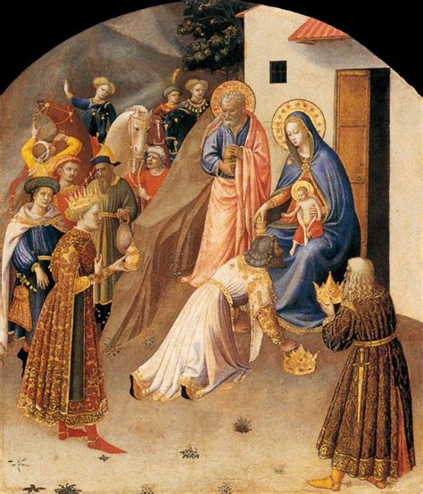 Adoration Of The Magi Painting Fra Angelico Oil Paintings