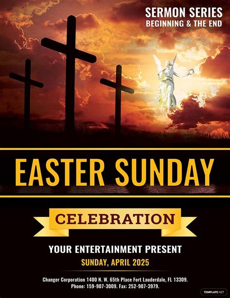 Easter Flyer Templates 20 Designs Free Downloads