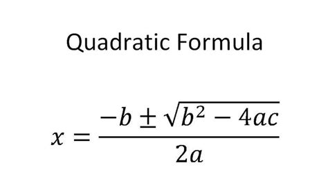 What Is The Quadratic Formula Quadratic Formula By Math Genius
