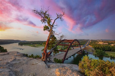 360 Bridge Austin Texas At Sunrise 408 2 Photograph By Rob Greebon