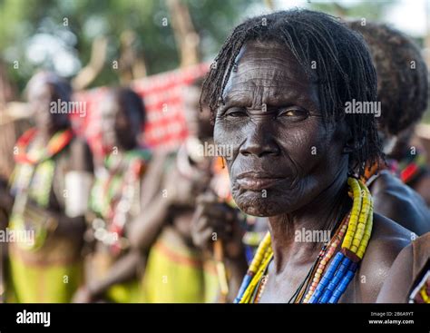 Toposa Tribe Woman With Scarifications On The Face Namorunyang State