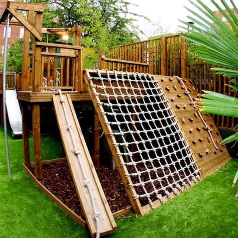 Creative And Cute Backyard Garden Playground For Kids Backyard