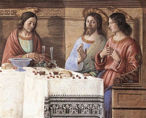 Last Supper Detail 2 1486 Painting Domenico Ghirlandaio Oil Paintings