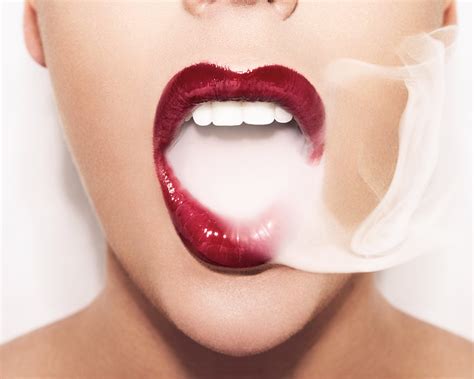 Red Lips Smoke Flickr Photo Sharing