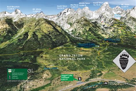 Teton Range Peak Names Mary Donahue