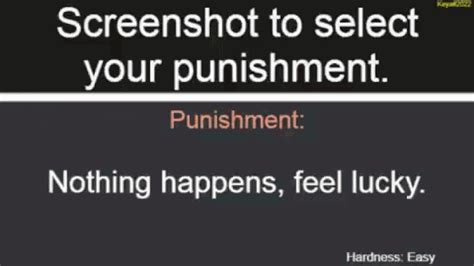 Select Your Punishment Fandom