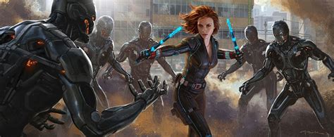 Marvels Avengers Age Of Ultron Keyframe Art By Andy Park