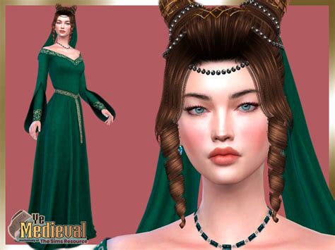 The Sims Resource Ye Medieval Clemente Hairstyle