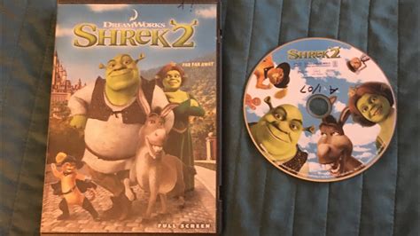 Opening To Shrek 2 2004 Dvd Full Screen Edition Youtube