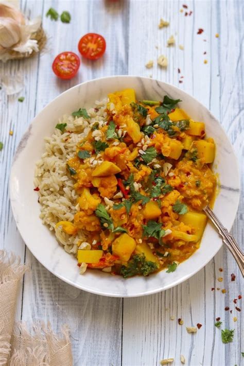 Vegan Potato And Cauliflower Curry Easy Vegan Curry Recipe
