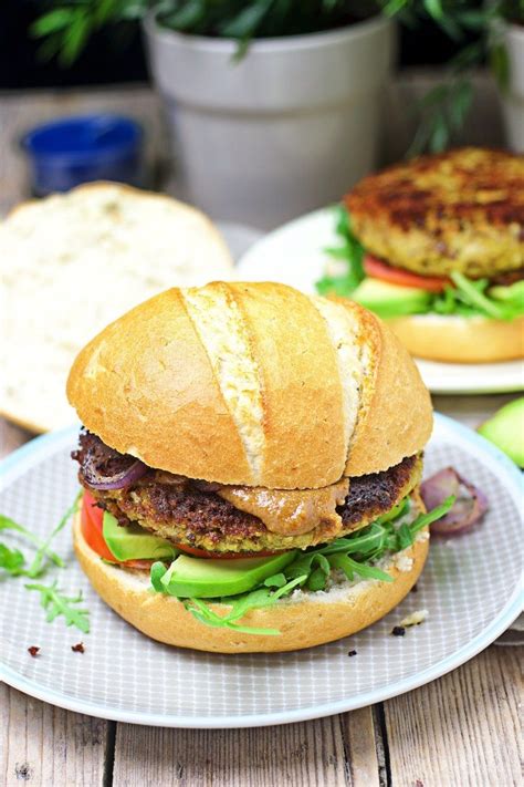 Veggie Burger With Cauliflower Contentedness Cooking