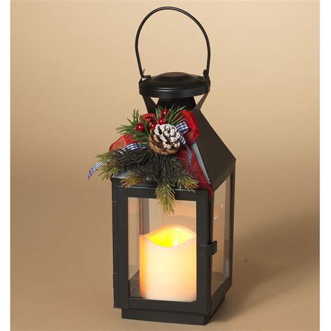 Battery Operated Lanterns With Timer Powered Lantern Exterior Lights