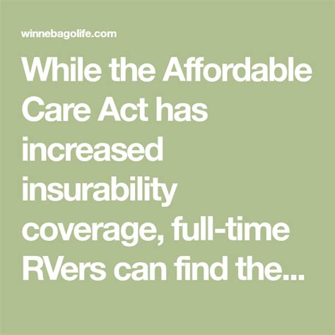 Everyone wants to save money on their car insurance, but what are you willing to do in order to get those low prices? Health Insurance Challenge: Coverage for Full-Time RVers | Health insurance, Health, Coverage