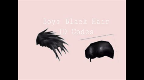 Free roblox hair codes how to wear multiple hairs! Black Boy hair ID Codes (Not Promocodes!!) w/ SHOUT OUT ...