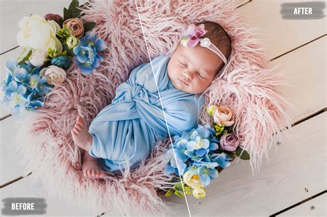 50 Newborn Baby Photoshop Actions Filtergrade