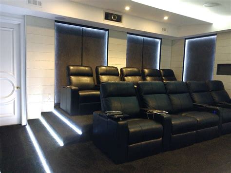 Whether it's a simple media room or a full blown thx surround sound custom home theater with stadium seating, we'll plan every aspect of your home theater design with you from the planning stage right through to final installation. Home Theater Installation Project - Cinema System