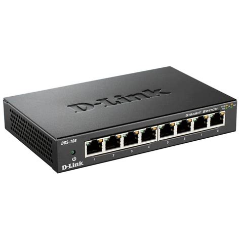 Netgear 8 Port Gigabit Ethernet Switch Gs208100pas The Home Depot
