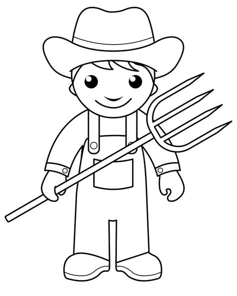 Dibujo Para Colorear Agricultor Img Dibujos Para Colorear Porn Sexiz Pix