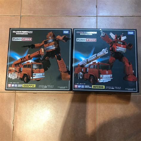 Transformers Masterpiece Ko Mp 33 Mp33 Inferno Misb And Ko Mp 35