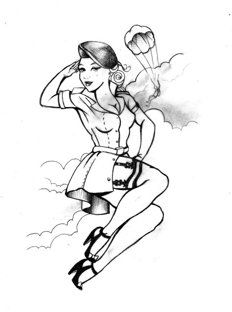 27 best ideas for coloring pin up girl coloring pages