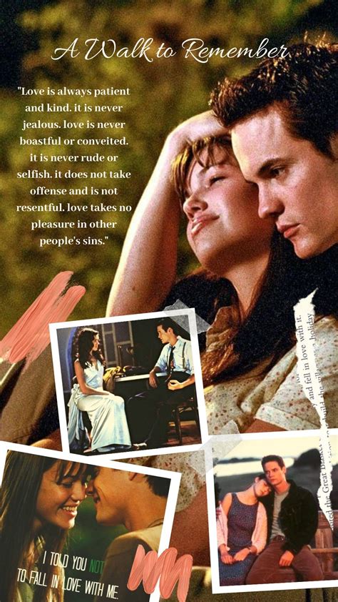 A Walk To Remember Walk To Remember Romance Movies Quotes Nicholas Sparks Movies