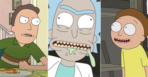 Rick And Morty The Characters Vs The Cast Screenrant
