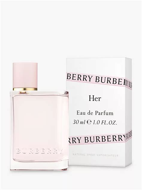burberry her eau de parfum 30ml at john lewis and partners