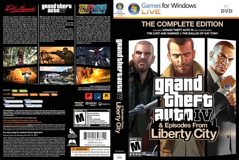 Capas De Filmes Grand Theft Auto Gta Iv And Episodes From Liberty City