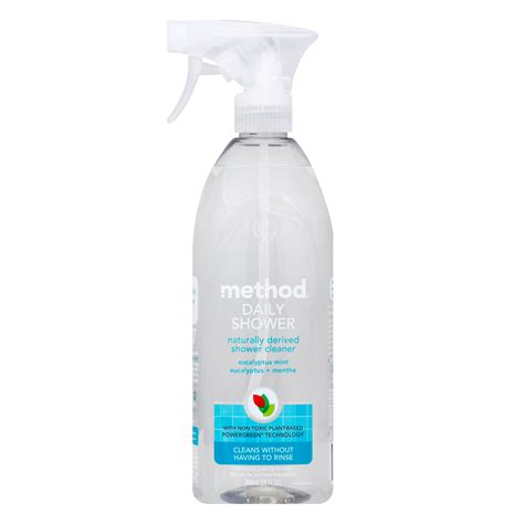 Method Eucalyptus Mint Daily Shower Cleaner Spray Shop All Purpose