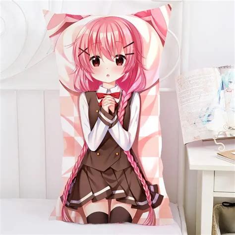 anime cartoon comic girls hugging ectangle pillow case pillow cover pilllowcase cushion t in