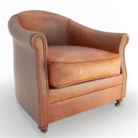 4.5 out of 5 stars. 3D model Vintage Leather Armchair | CGTrader