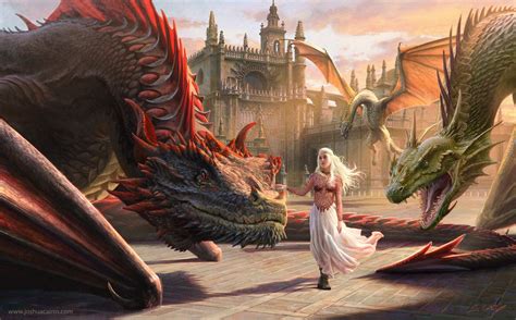 Mother Of Dragons By 1oshuart Targaryen Art Mother Of Dragons