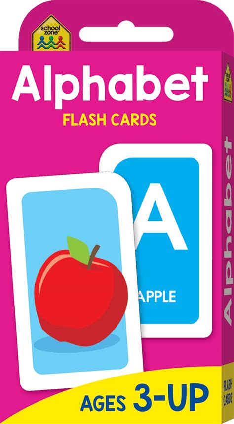School Zone Alphabet Flash Cards Flash Cards Educational Children