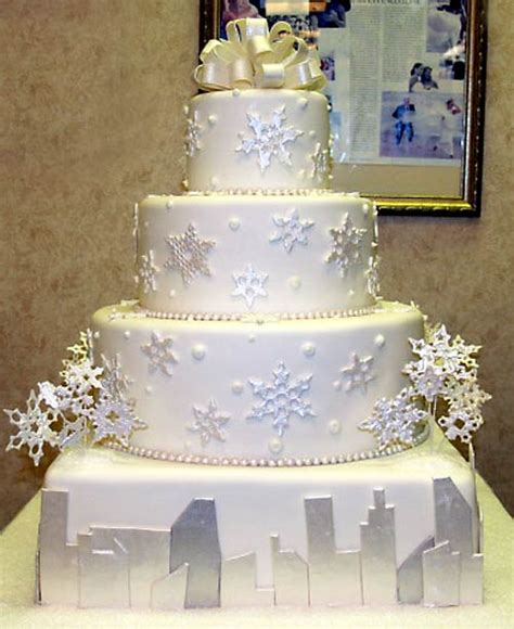 Winter Wedding Cake Ideas Weddingelation