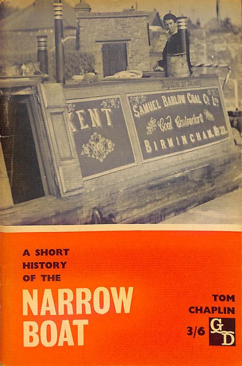 A Short History Of The Narrow Boat First Edition By Chaplin Tom