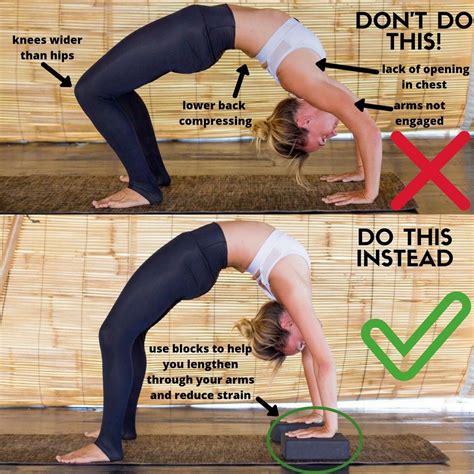 ☸️wheel Pose Chakrasana Dos And Donts ⁠ ⁠ ⁠ Wheel Pose Is A More