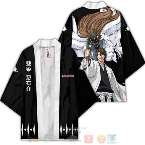 HOT Sosuke Aizen Bleach Anime Japanese Kimono Boxbox Branding Luxury