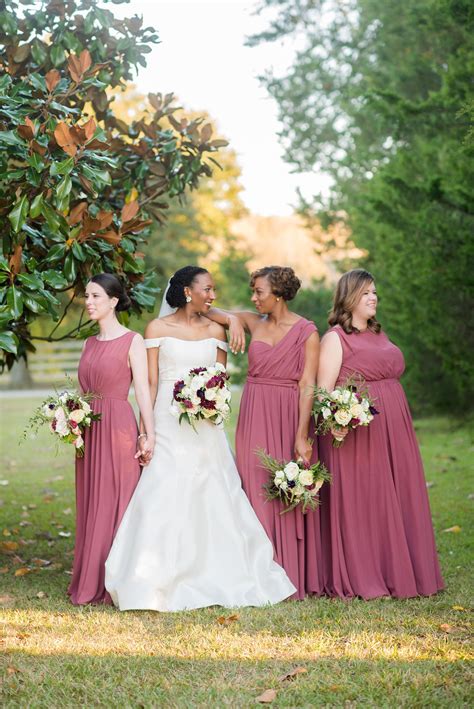 Maybe you would like to learn more about one of these? Photographer in Greenville NC, Captures Perfect Wedding at Rock Springs | Rose bridesmaid ...
