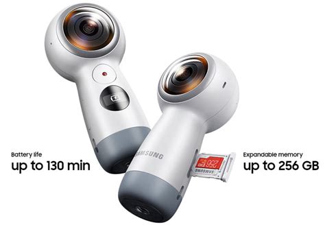 Official Samsung Gear 360 2017 4k Vr Camera